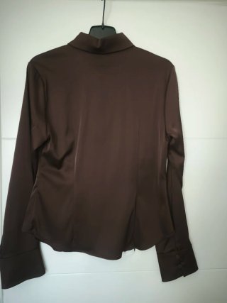 Blusa Stradivarius Marrón, Talla L