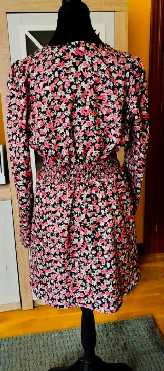 Vestido floral vuelo Shein talla S