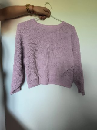 Jersey lila niña 11-12 años