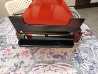 Plancha Grill Eléctrica Magefesa Vintage Roja