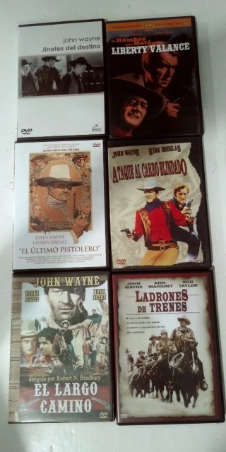Lote John Wayne 29 películas DVD
