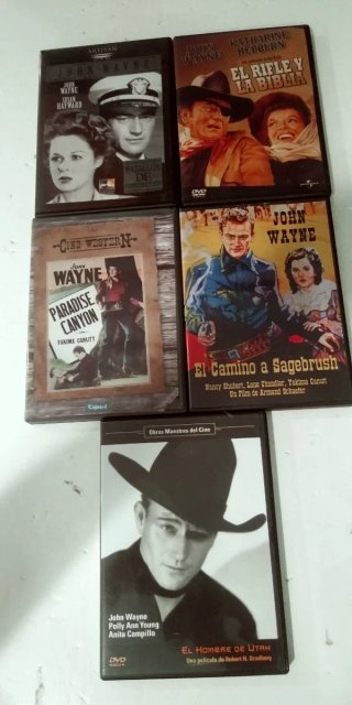 Lote John Wayne 29 películas DVD