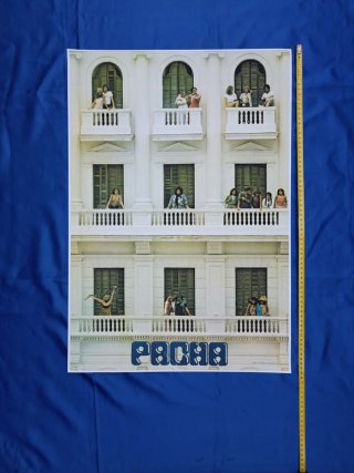 IBIZA. DISCO PACHÁ. CARTEL