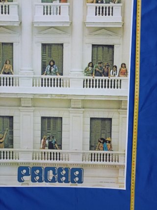 IBIZA. DISCO PACHÁ. CARTEL