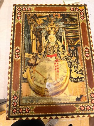 Cuadro de Taracea Religioso