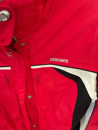 Chaqueta Descente esquí mujer T42 roja
