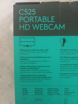 Logitech C525 Webcam HD 720p