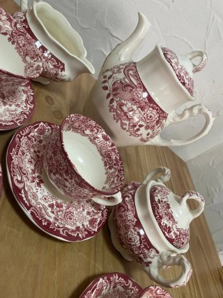 Juego de té La Cartuja de Sevilla