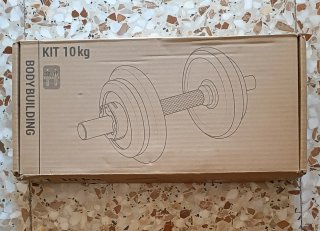 Mancuerna 10kg Domyos