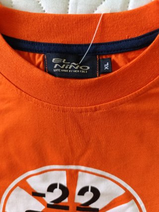 Camiseta El Niño Vintage Naranja