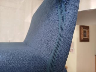 6 Sillas Comedor Tapizadas Azul