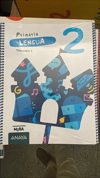 Libro lengua y matemáticas 2 primaria anaya