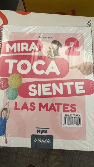 Libro lengua y matemáticas 2 primaria anaya