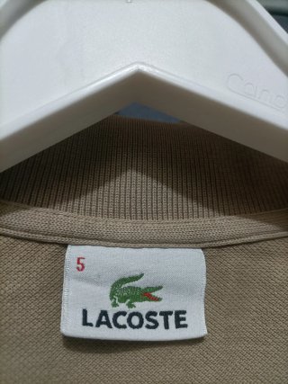 Polo Lacoste Beige Talla L