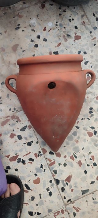 Jardinera de terracota