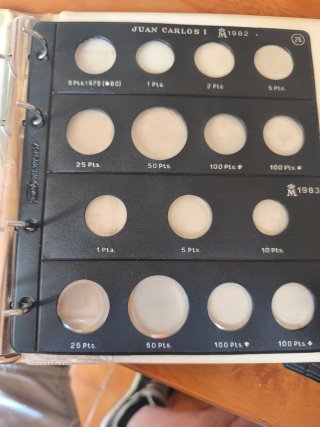 Álbum y 6 fundas para monedas
