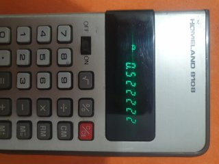 Calculadora HOMELAND 8108