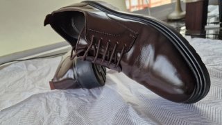 Zapatos de vestir marrones Para pié n○43