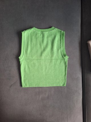 Top Zara verde Talla M