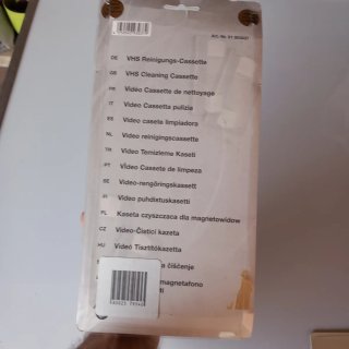 Kit neteja VHS, Casset i CD