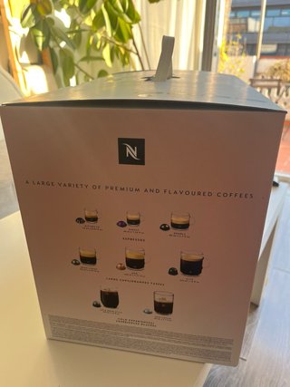 Cafetera Nespresso Vertuo Pop Negra Nueva