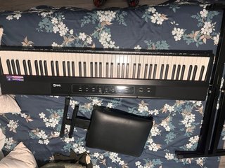 Piano RockJam 88 tasti + Supporto + Sgabello