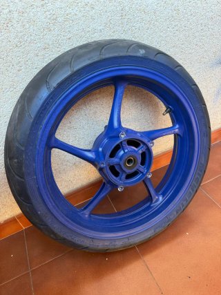 Rueda Yamaha XJ6 Azul