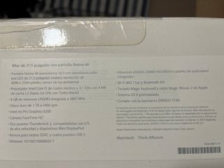 iMac Core i5 3.1GHz Blanco