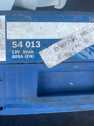Batería Coche Bosch S4 013 12V 95Ah