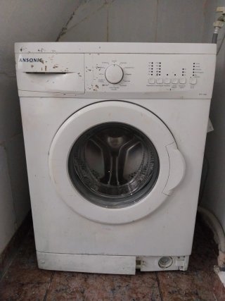 Lavadora ANSQONIC blanca