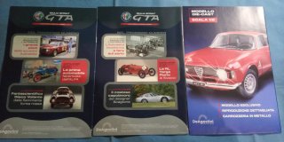 Lote Alfa Romeo Fascículos/Carpeta/Logo/Giulia GTA