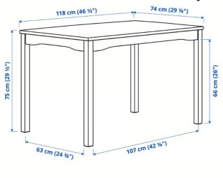 MESA + 4 SILLAS