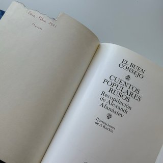 Libro de Cuentos populares rusos