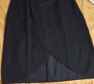 Vestito donna elegante nero e bianco