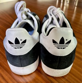 Adidas Gazelle Negras Talla 41,5