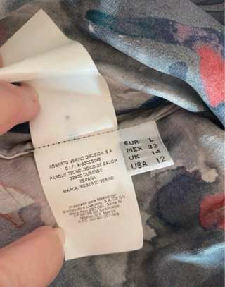 Blusa seda Roberto Verino