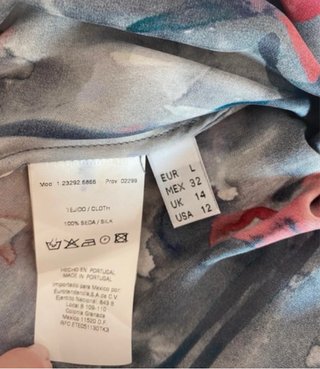 Blusa seda Roberto Verino