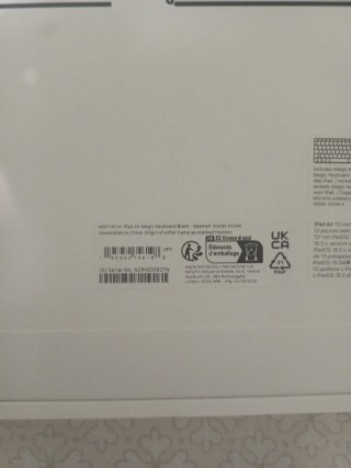 Teclado Magic iPad Apple Negro