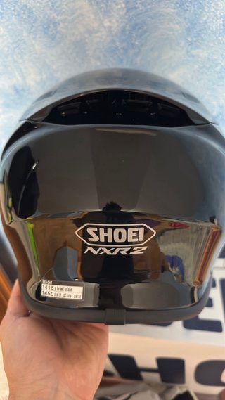 Casco Moto Shoei NXR 2 Negro Brillante