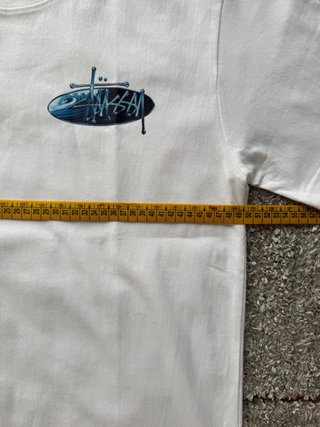T-shirt Stüssy Branca Tamanho S