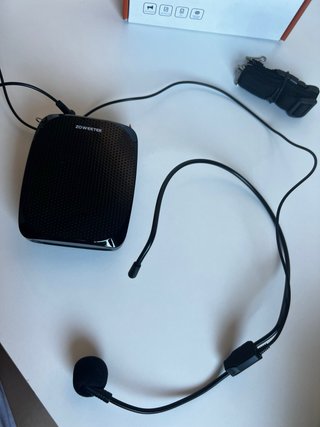 Amplificador Voz Zoweetek + Micrófono