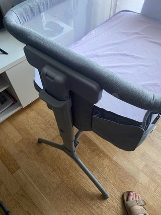 Cuna Chicco gris