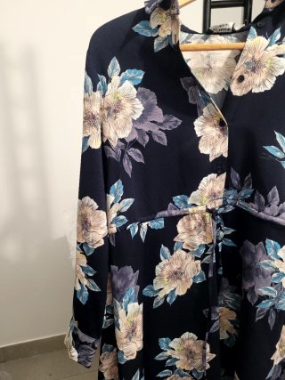 Vestido estampado floral
