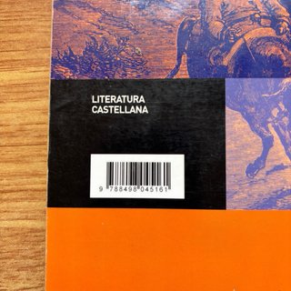 Literatura castellana, Bachillerato materia de...