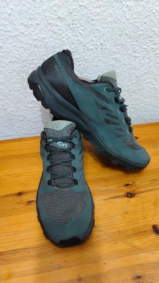 Zapatillas Salomon Gore-Tex Negras/Verdes