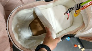 Carrito Bebé Venicci Pure 2 en 1 Rosa