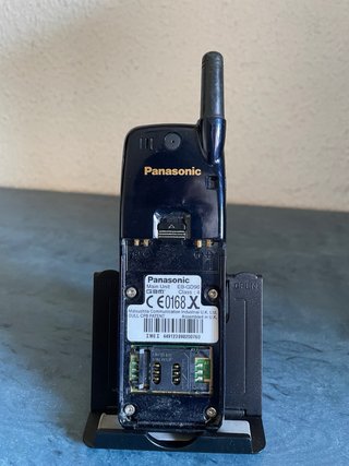 Teléfono Panasonic Azul Marino