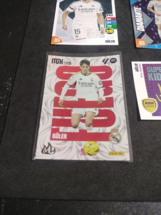 Cromos Arda Guler Real Madrid Panini