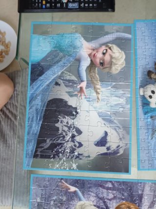 Pack 4 Puzzles Frozen Educa