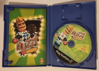 Juego PS2 Buzz deportes + Buzzers